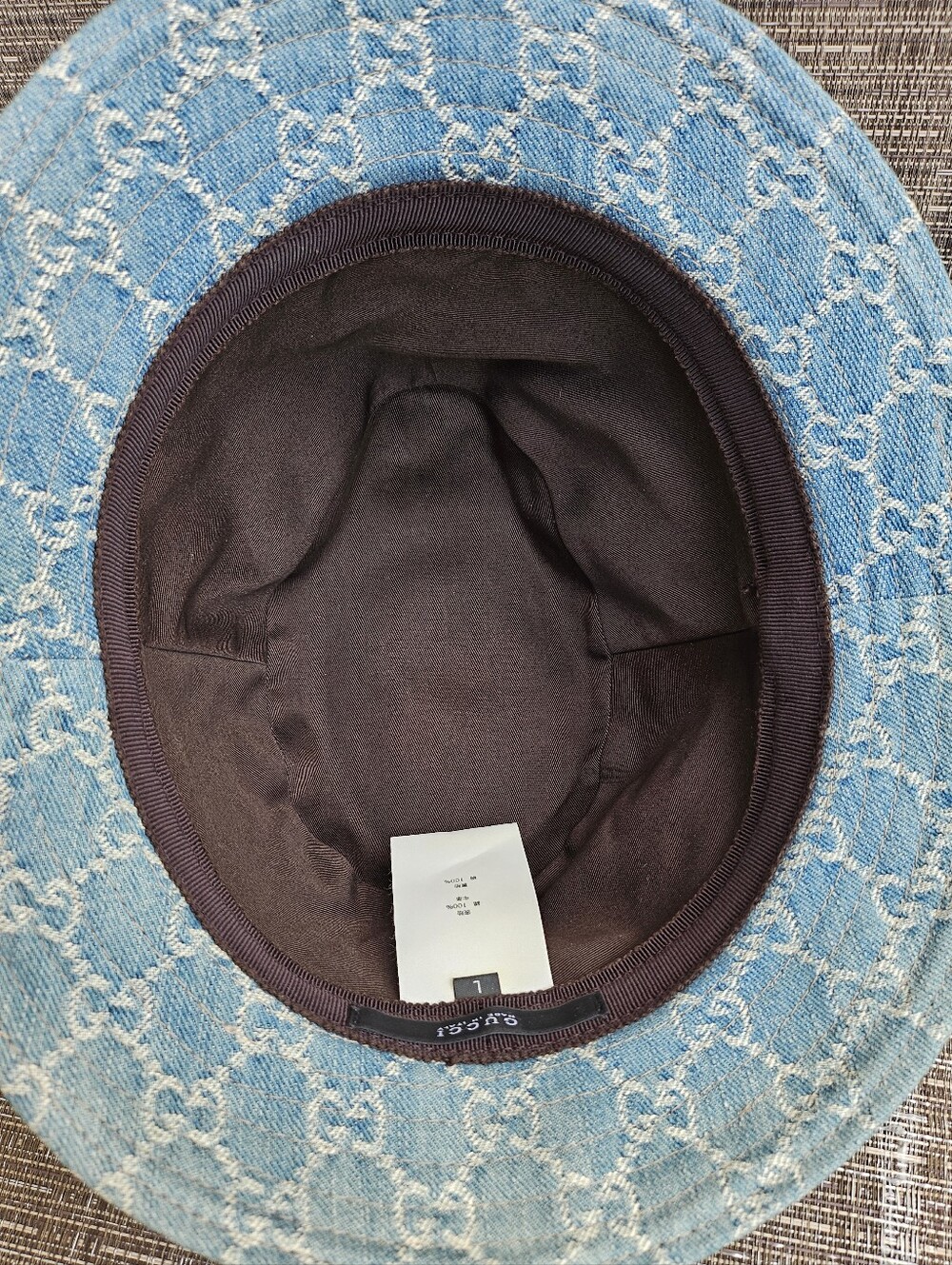 GUCCI Fedora demin hat - Picture 8 of 10